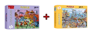 SHANTY + KOSMOS -  KULTOWY ZESTAW PUZZLI 