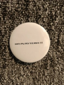 przypinka - Na Plasterki