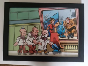 Kajtek i Koko w kosmosie fanart Wojtek Olszówka IV